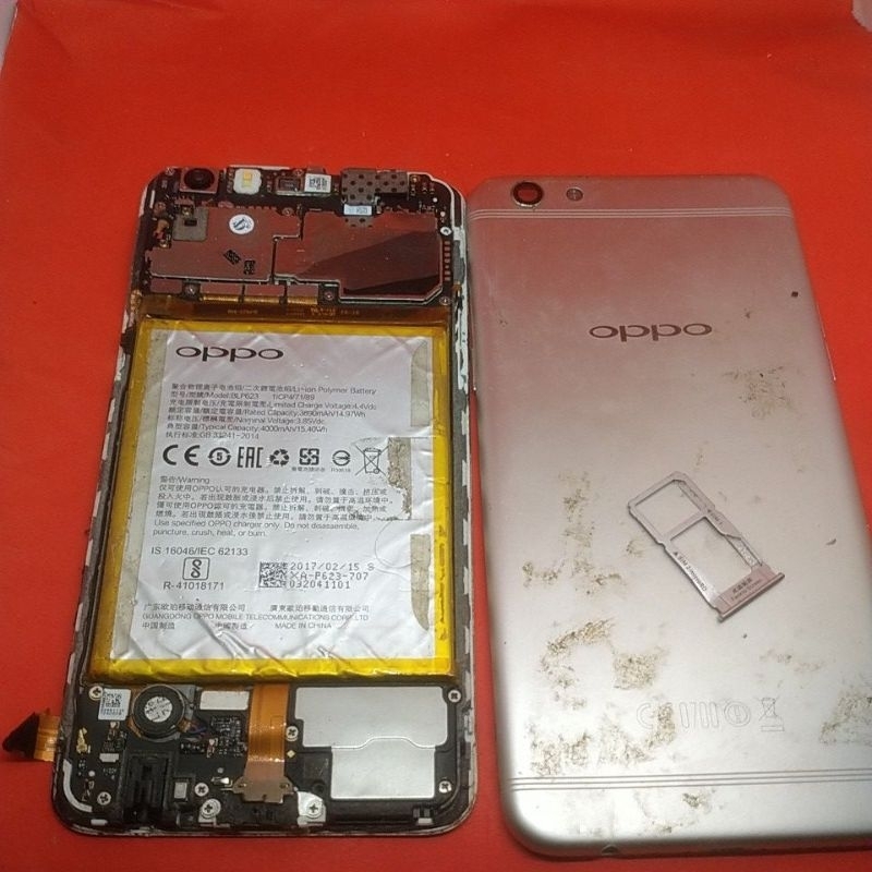MESIN OPPO R9S HIDUP NORMAL