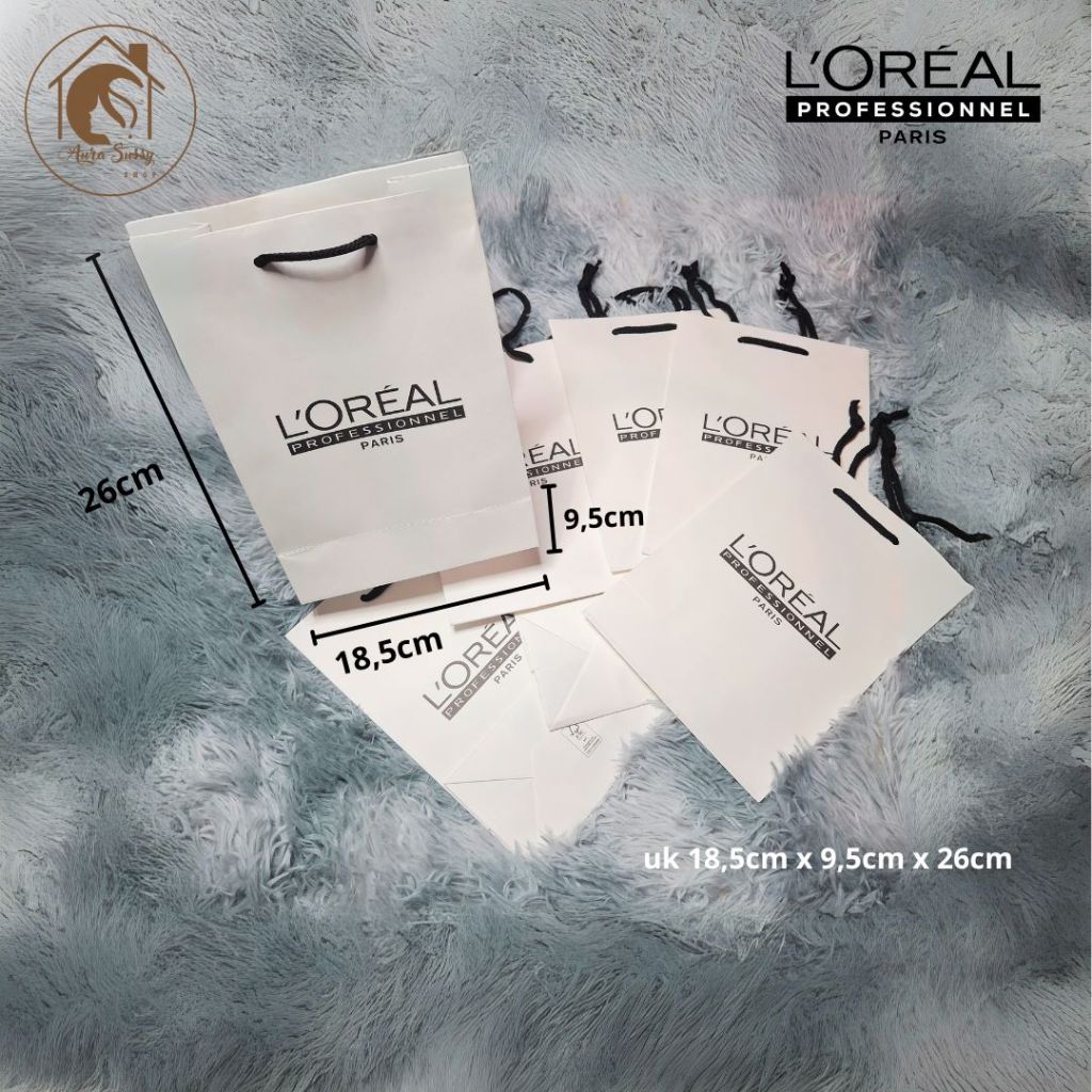

Amora99 || Paper Bag L'Oreal Professionnel Paris uk 18,5cm x 9,5cm x 26cm