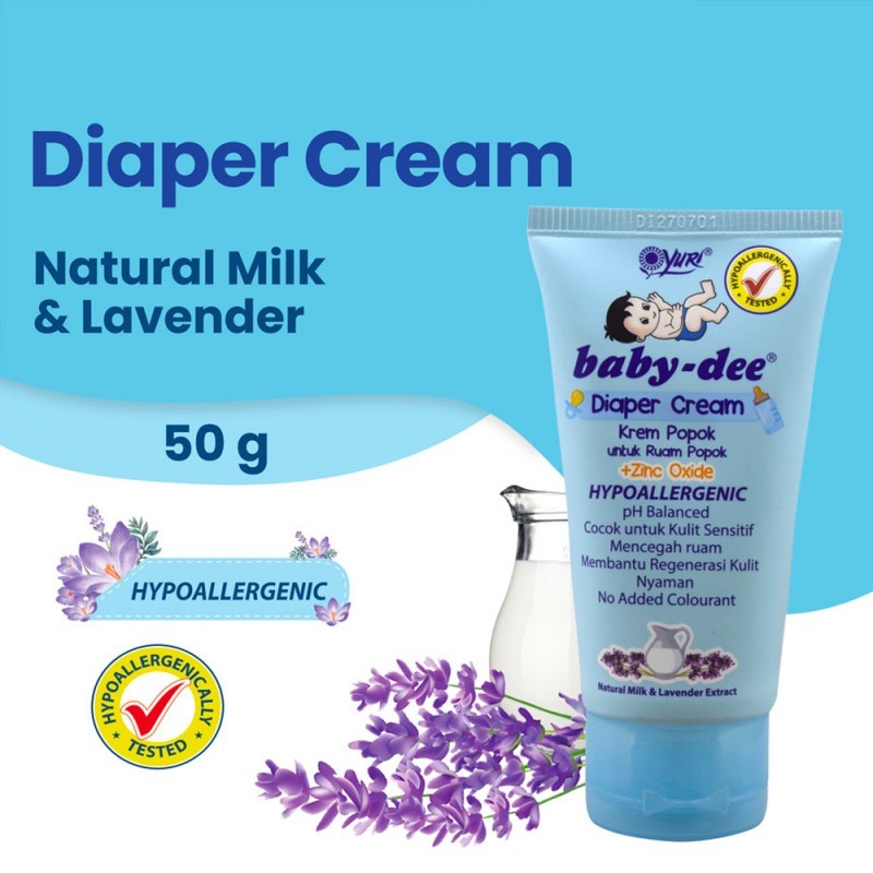 Baby-dee Diaper Cream Hypoallergenic 50 gr