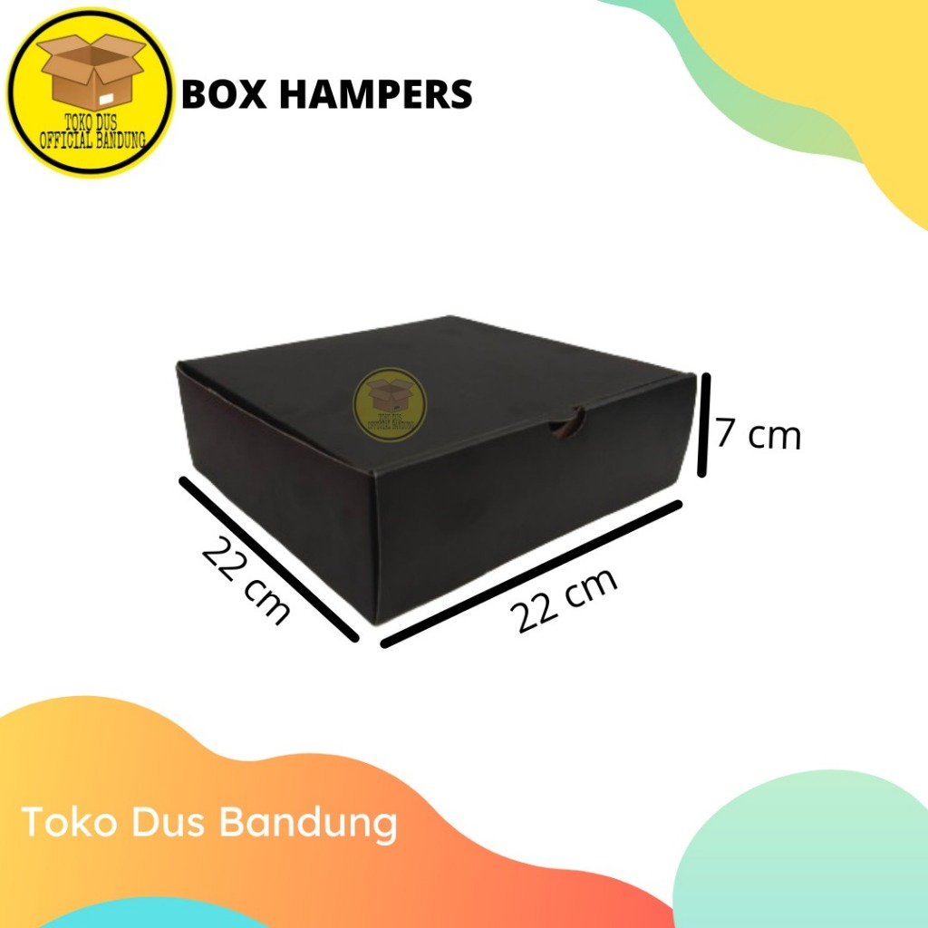 

BOX BLOK 22X22X7 BOX HAMPERS/BOX HIJAB/KARDUS POLOS/BOX PACKING/KOTAK KADO