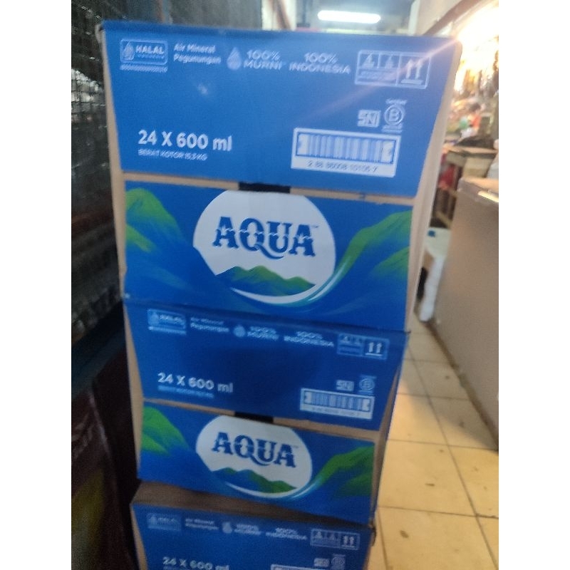 

AQUA AIR MINERAL 600Ml 1 DUS