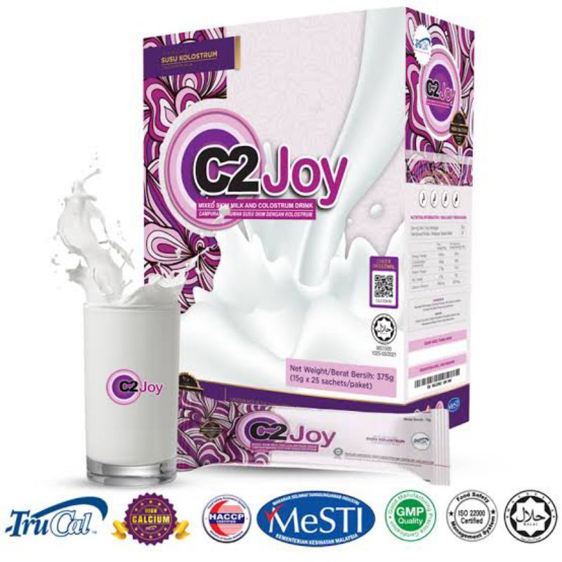 

C2JOY Susu Kolostrum Dan Tinggi Kalsium