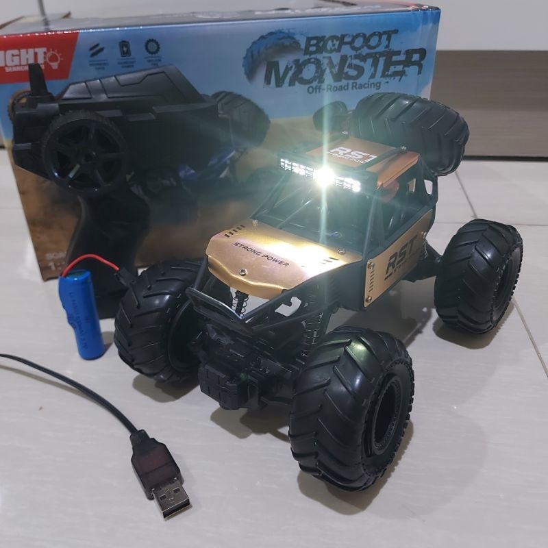 MOBIL REMOTE CONTROL, RC BIG FOOT MONSTER, MOBIL REMOTE OFFROAD