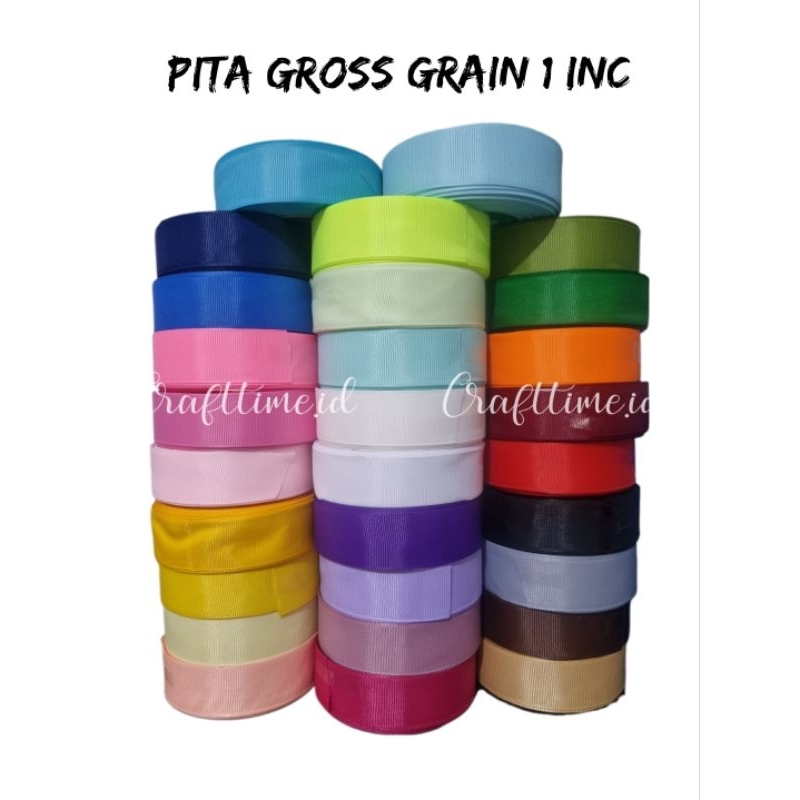 

[1 ROLL] PITA GROSS GRAIN 1 INC atau 2.5 CM