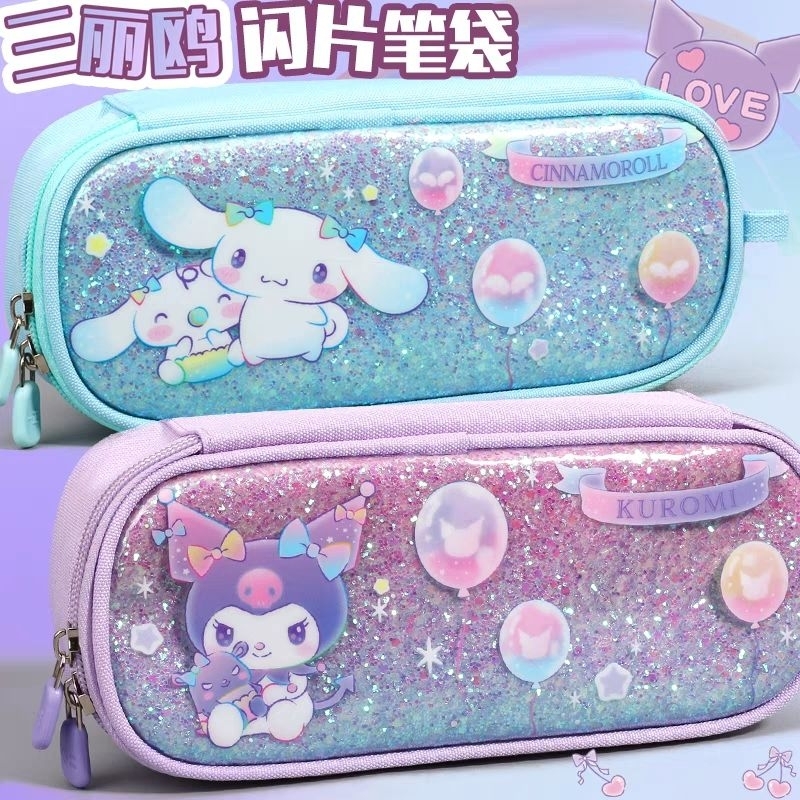 

[VEYLEY] KOTAK PENSIL GLITTER SANRIO