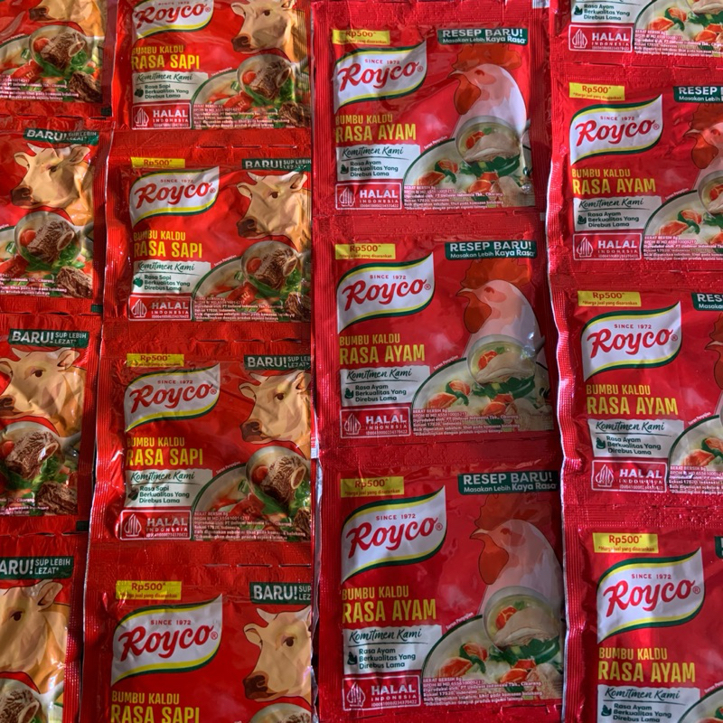 

Royco Ayam & Sapi 1 Renceng (12pcs) 8 gr