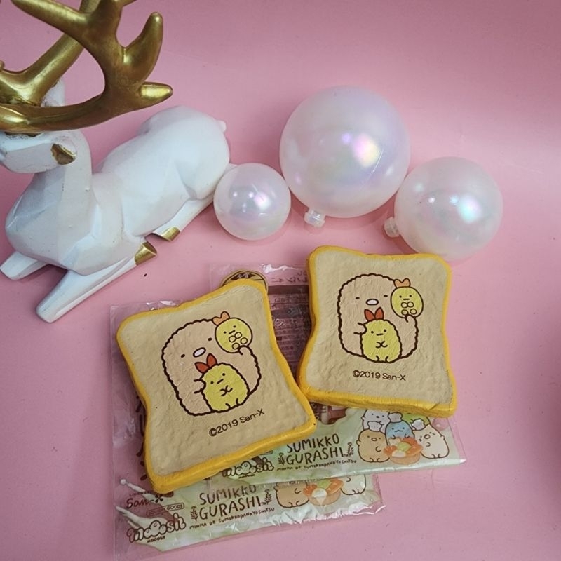 Mainan squishy ibloom mini toast sumikogurashi (prelove)