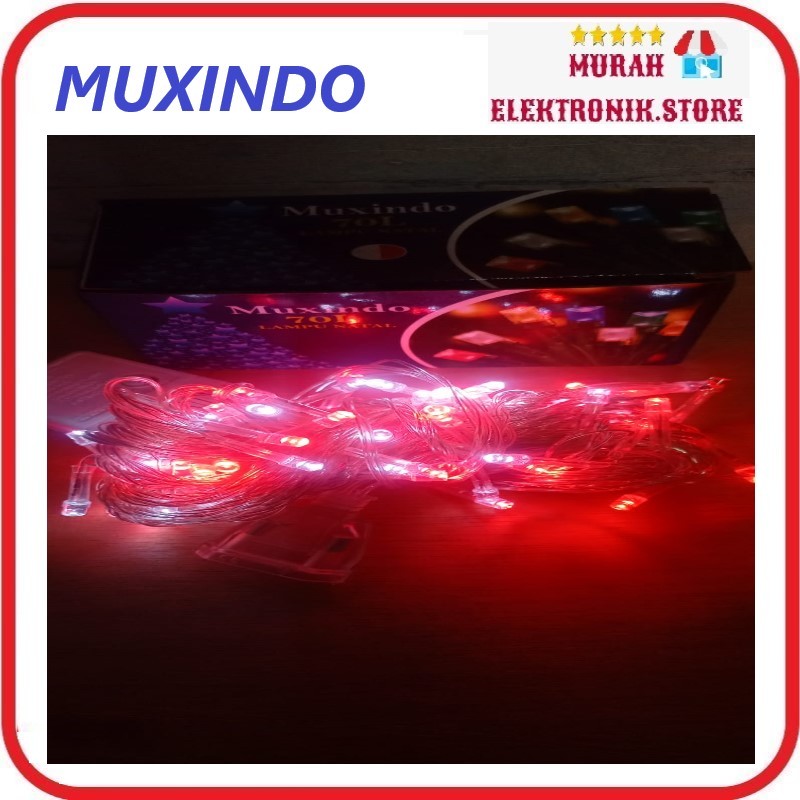 Lampu Hias LED Tumblr Merah Putih Lampu Hias Natal