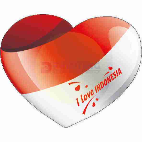 

STIKER TEMPEL PIPI LOVE INDONESIA CUTTING KISS UKURAN 5X4 CM