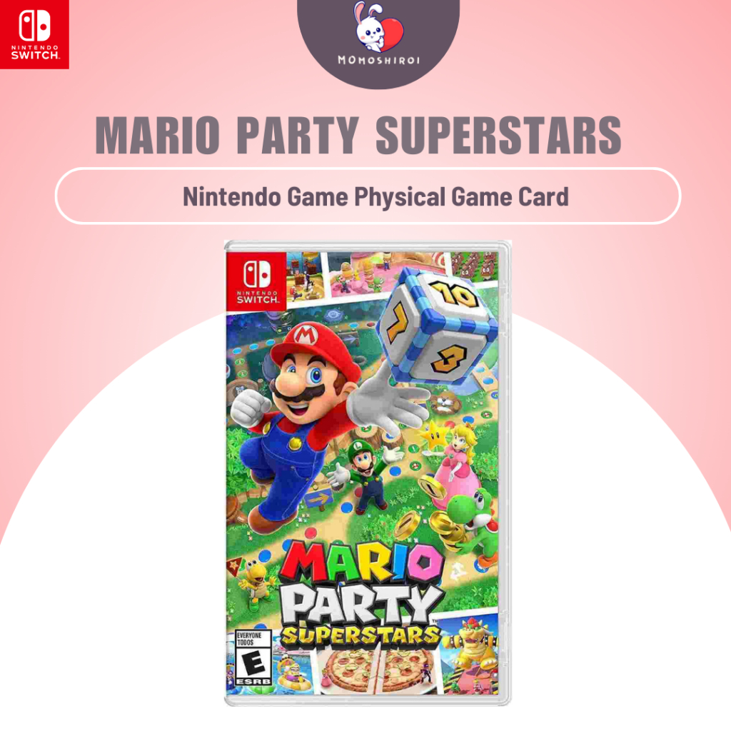 Mario Party Superstars Nintendo Switch Superstar Super Stars Star Kaset