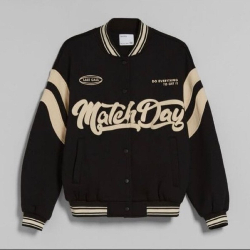 MATCHDAY JAKET VARSITY UNISEX/JAKET BASEBALL KOREA/JAKET KOREA OVERSIZE