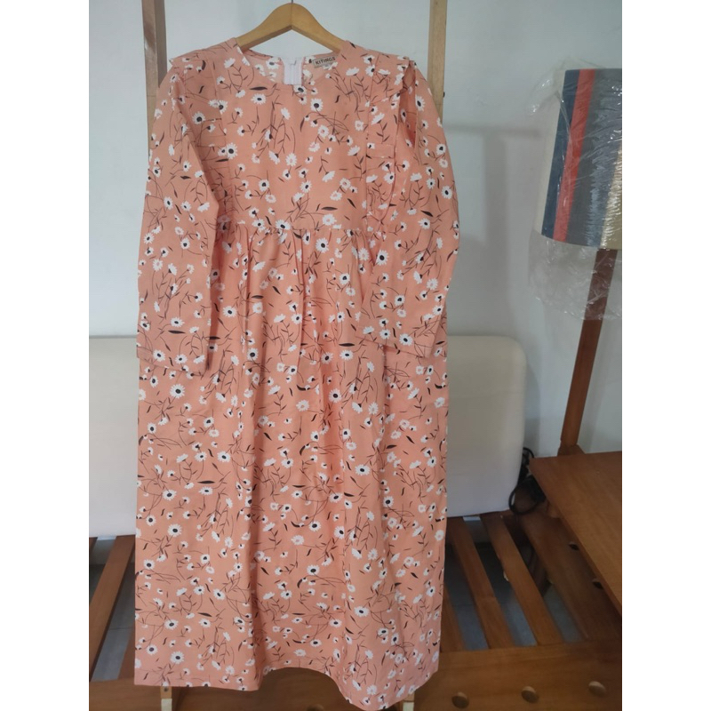 Gamis Katun Anak Tanggung Size 14 Tahun-Motif 1