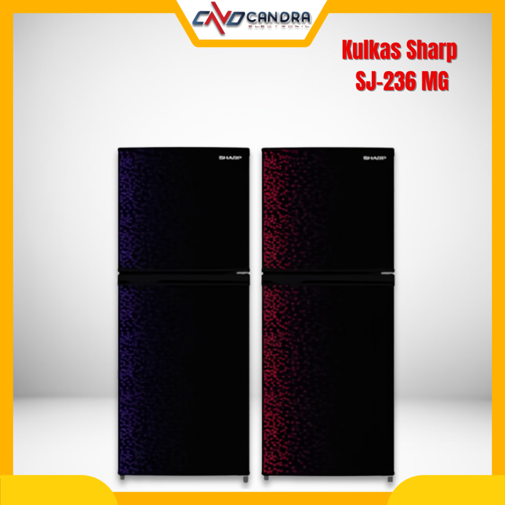 Kulkas Dua Pintu Sharp SJ-236MG/Lemari Es 2 Pintu