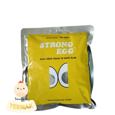 Strong Egg 250 gram Vitamin Penambah Berat Telur Ayam Medion