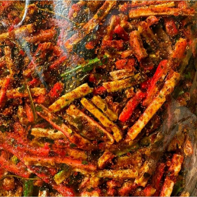 

SEBLAK BETON KERUPUK JAAT / WARNA WARNI PEDAS XTRA DAUN JERUK.