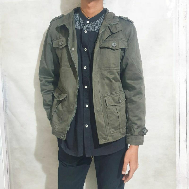 M65 GHETTO Parka Canvas Jacket | Jaket Parka Kanvas