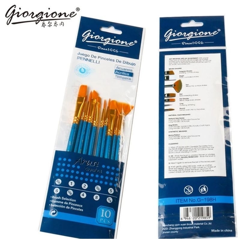 

kuas Giorgione Paint Brush Set hemat lebay