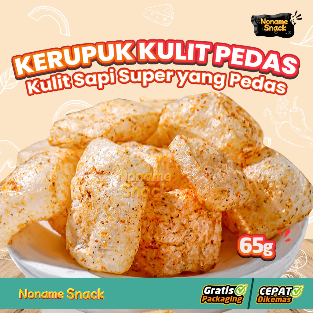 

NoName Snack - Rambak Jangek Kerupuk Kulit Sapi Padang Grosir 65Gr