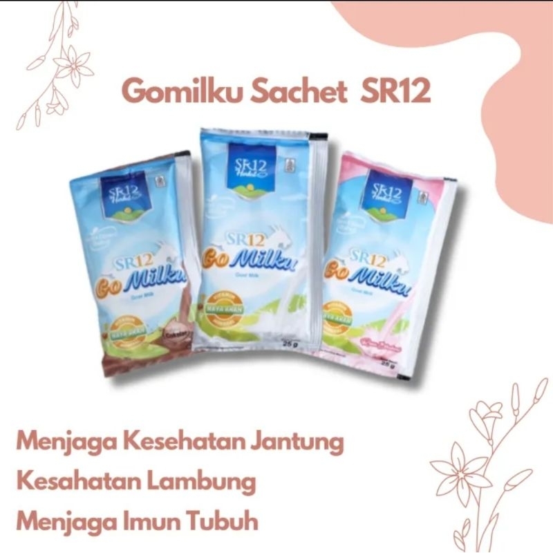 

Gomilku sachet Susu Kambing Etawa SR12 kemasan ekonomis