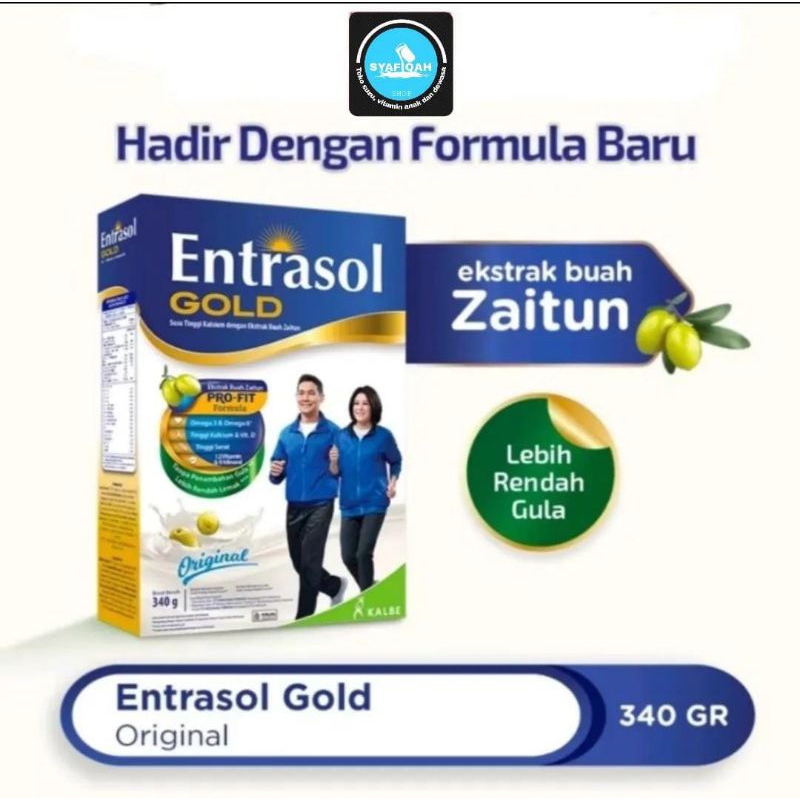 

Entrasol Gold original 340gram