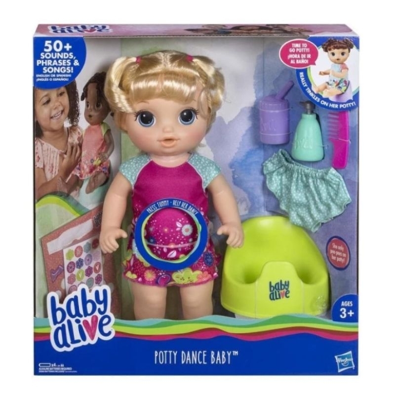 BABY ALIVE POTTY DANCE NEW ( baby elektrik new) + adm
