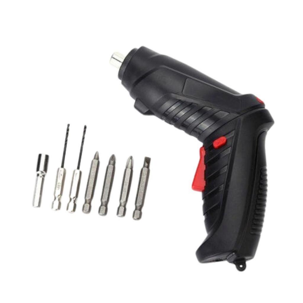 Mesin Bor Obeng Tangan Portable Cordless Mini Drill Screwdriver