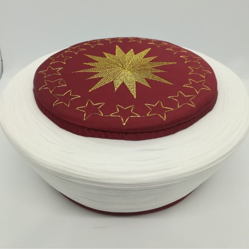 Peci Imamah Turkiye / Peci Imam Turki Sorban 6 Meter