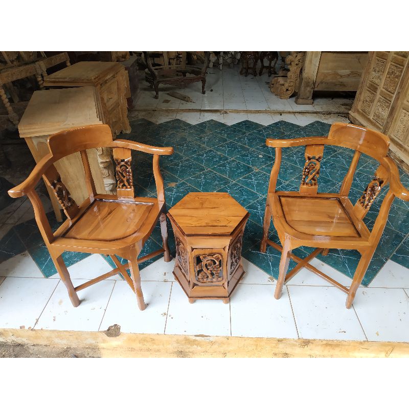 Kursi teras anggur/Kursi teras 2kursi 1 meja