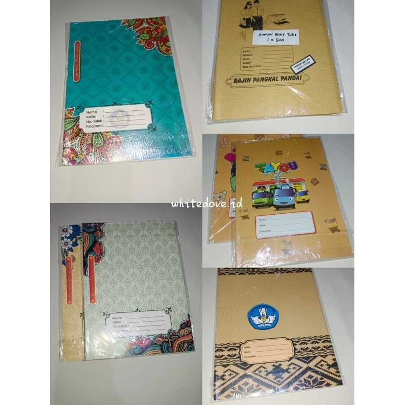 

Sampul Batik Buku Tulis Kecil dan Big boss (Perlembar)