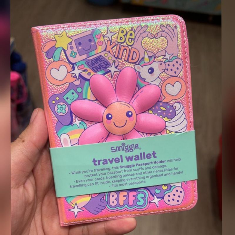 Smiggle Travel Wallet Original READY STOCK