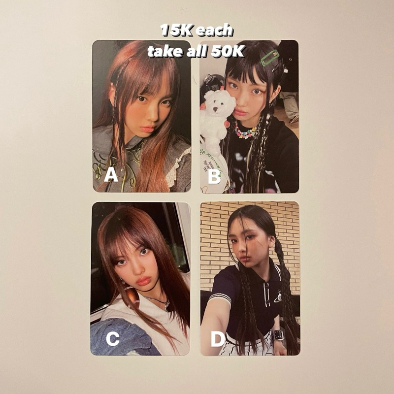 [OFFICIAL] HYEIN NEWJEANS PHOTOCARD - Ready stock newjeans danielle minji haerin hyein hanni OMG PC