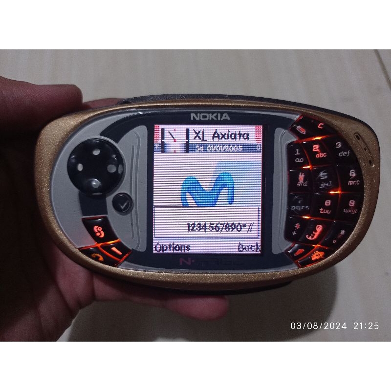 N-Gage QD Movistar GoldSilver
