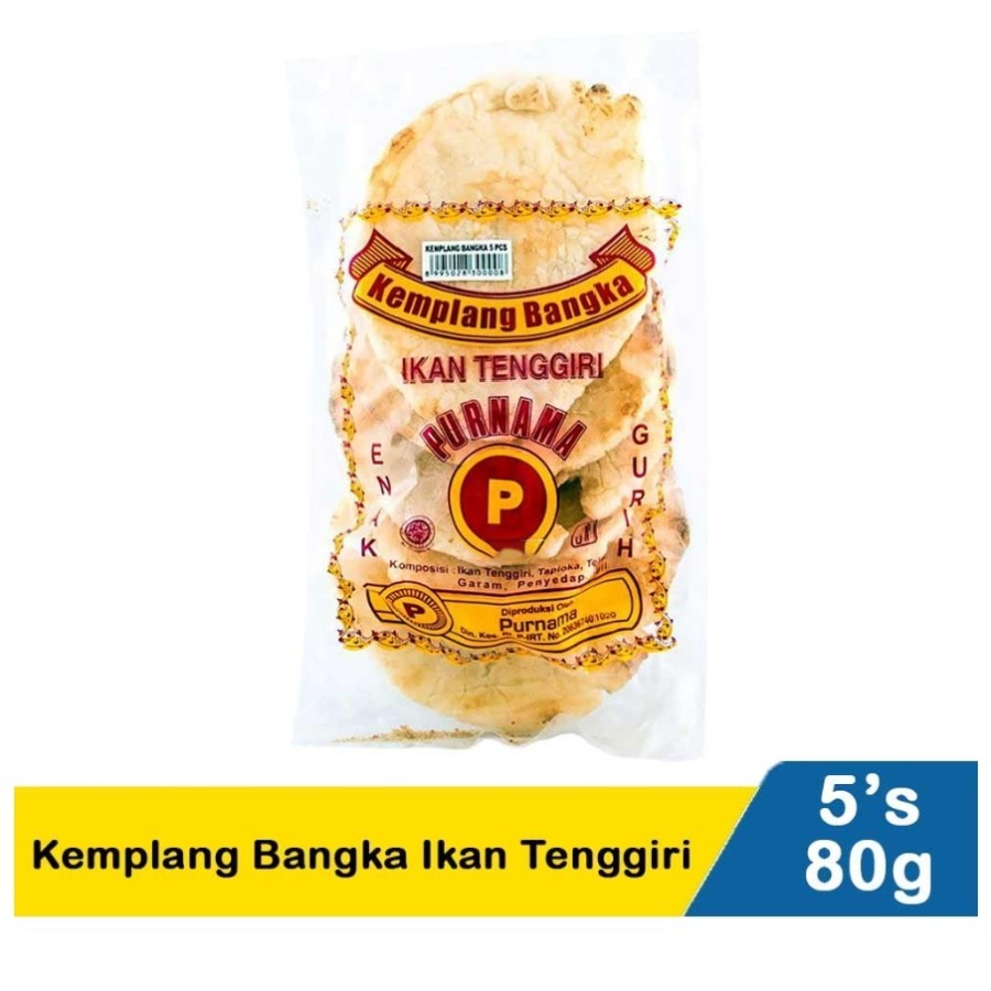 

Purnama Kemplang Bangka 5'S Ikan Tenggiri