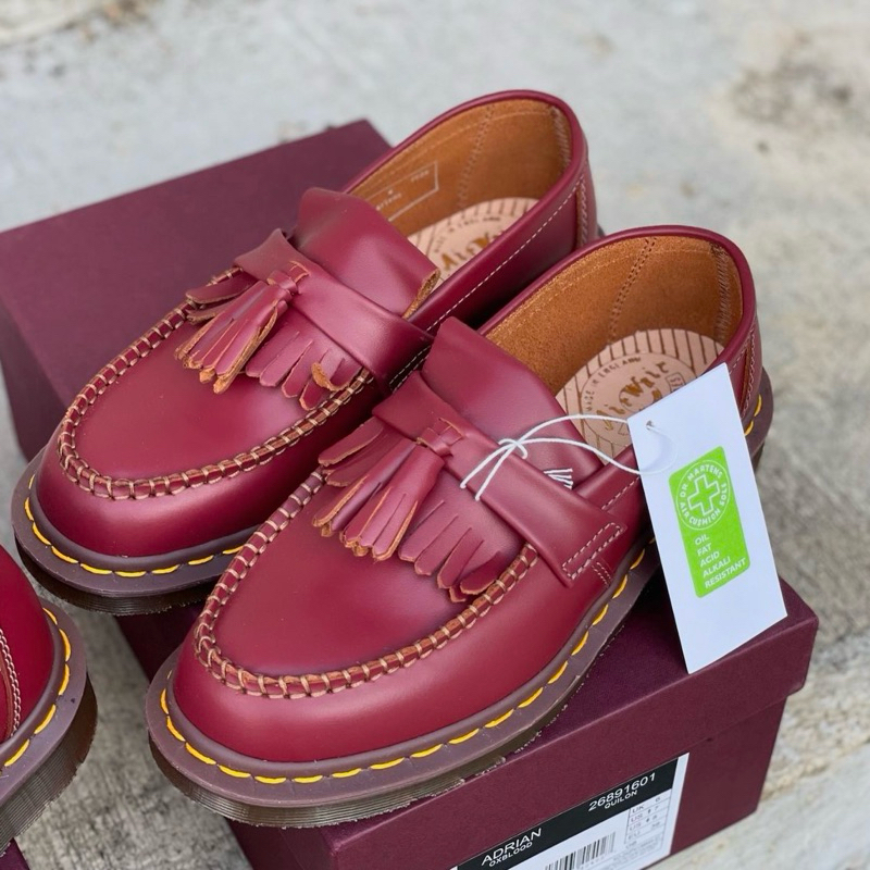 Dr. Martens MIE Adrian Vintage Oxblood Made in England Original