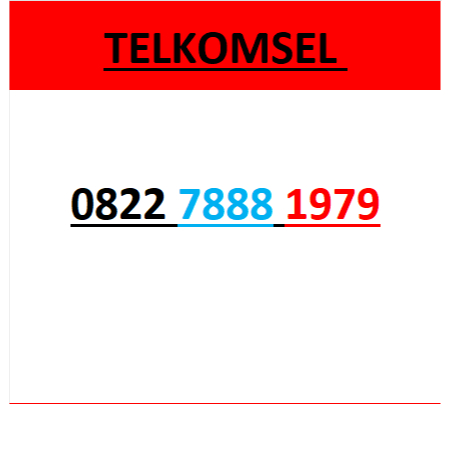Nomor cantik telkomsel 4G 5G seri tahun 1979 r700
