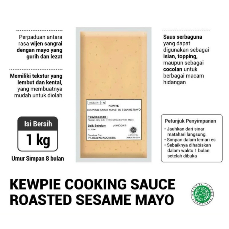 

kewpie sauce roasted sesame mayo
