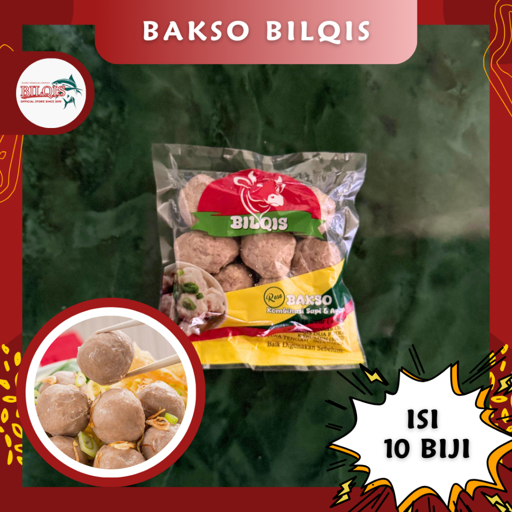 

Bakso Bilqis / Baso Bilqis / Bakso Daging Sapi & Ayam isi 10