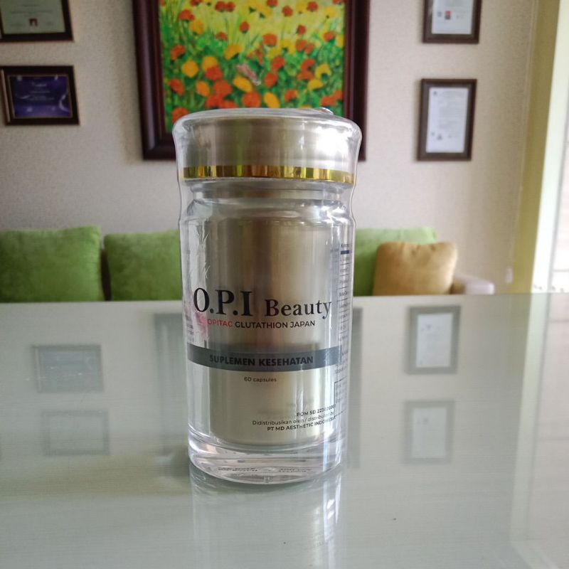 OPI Beauty OPTICAL GLUTATHION JAPAN Suplemen kesehatan, untuk mencerahkan kulit 60capsul