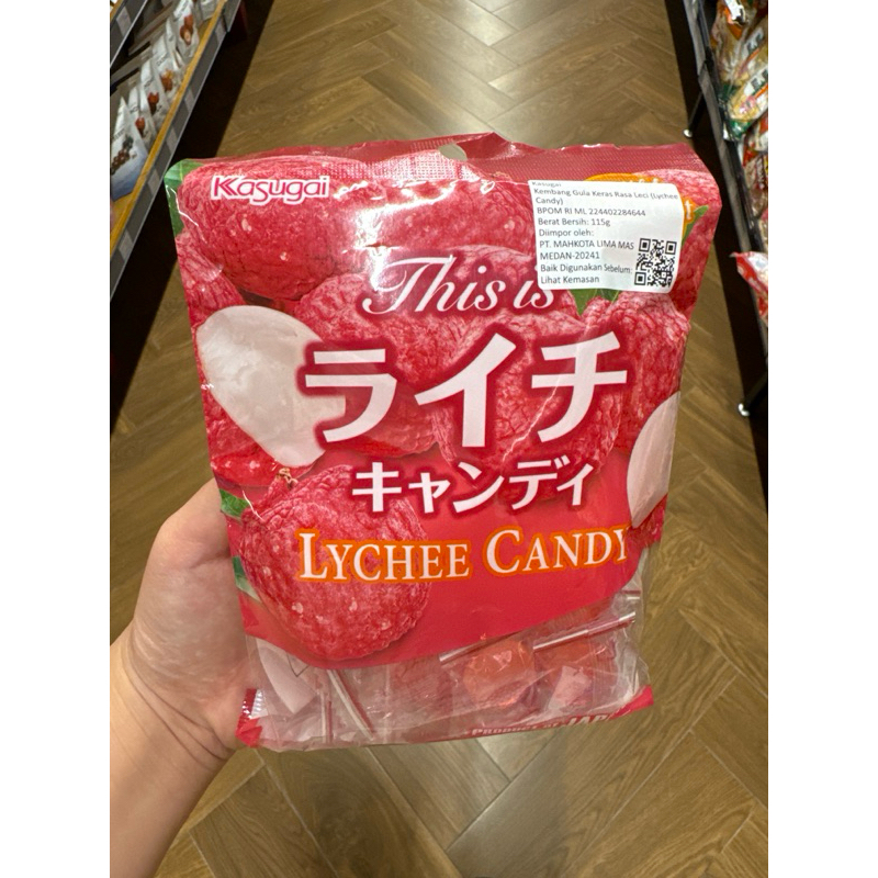 

Kasugai Lychee Candy Permen Perisa Leci