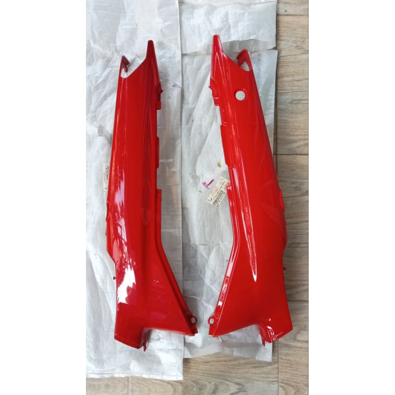 Yamaha force1 crypton fiz F1Z F1 side cover body samping kanan kiri force body F1Z merah body force1
