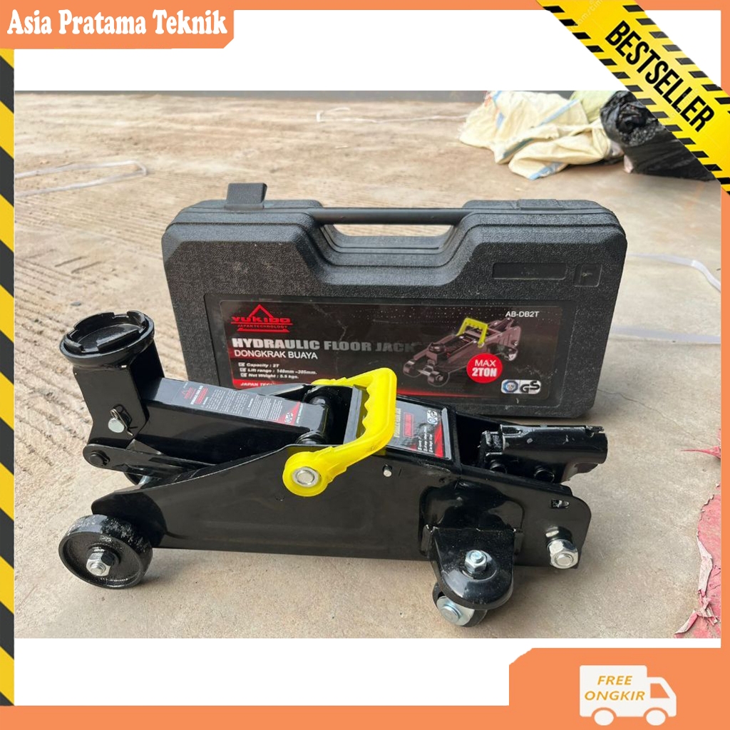 [PROMO] YUKIDO Dongkrak Buaya 02 Ton / Dongkrak Buaya / Tools - Alat Perkakas