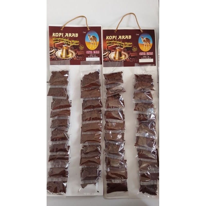 

kopi arab rempah, kopi jahe (20 sachet)