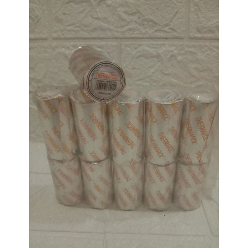 

Kertas Thermal Thermarol tanpa core isi 10/pack