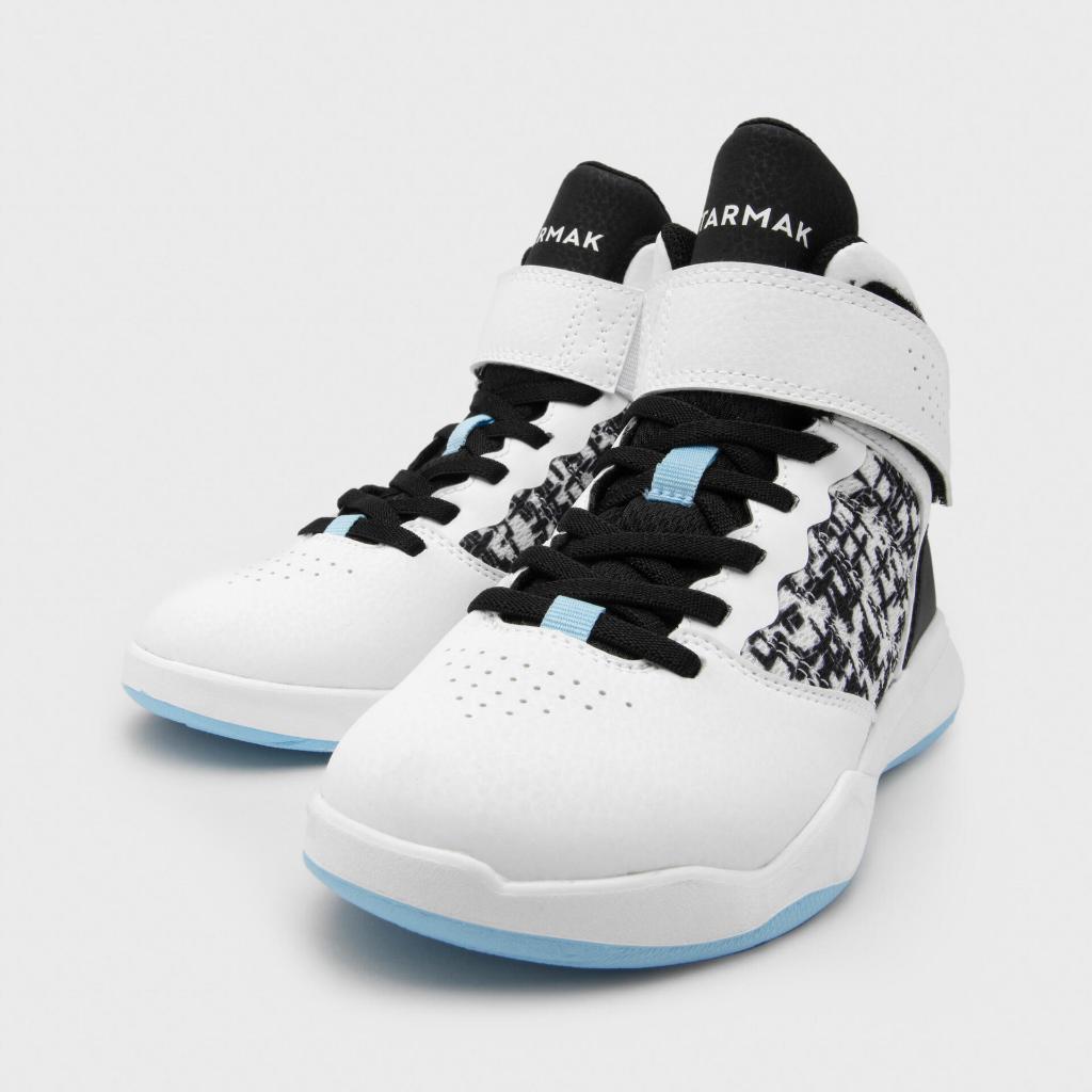 Tarmak Sepatu Basket Anak-anak SE100 High - Putih 8851809