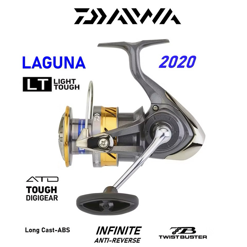 REEL SPINNING DAIWA LAGUNA LT 20 2000 2500 4000 5000 6000