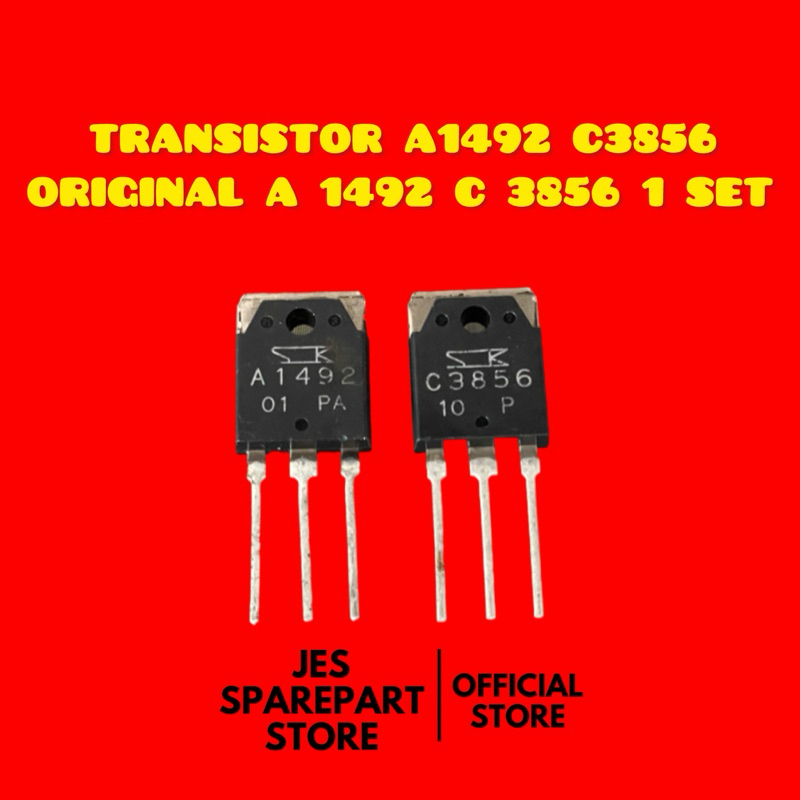 TRANSISTOR A1492 C3856 ORIGINAL A 1492 C 3856 1 SET