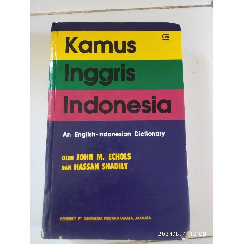 kamus Inggris-indonesia, Indonesia-Inggris preloved
