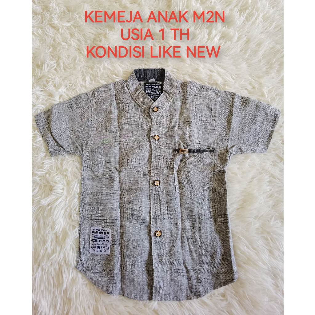 KEMEJA ANAK M2N PRELOVED