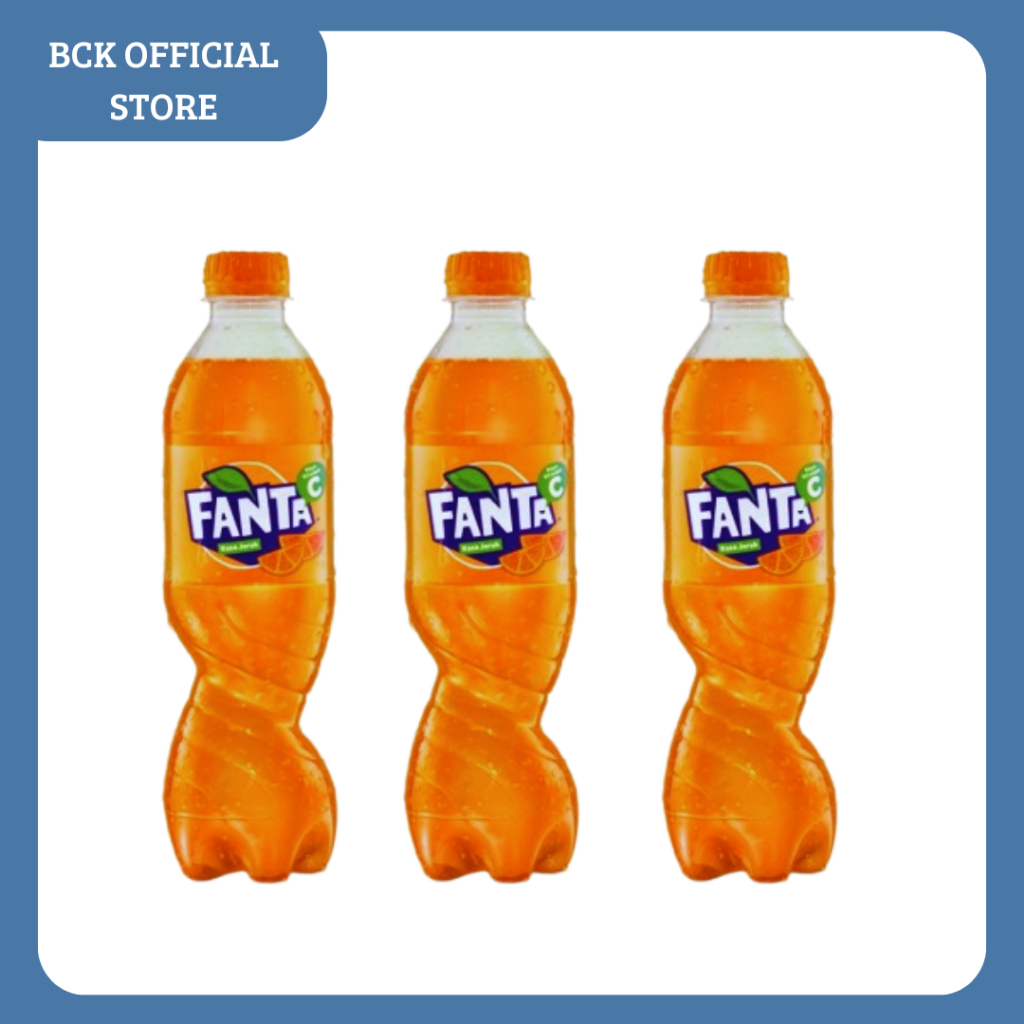 

Fanta Rasa Orange Jeruk Minuman Soda 390ml (PCS)