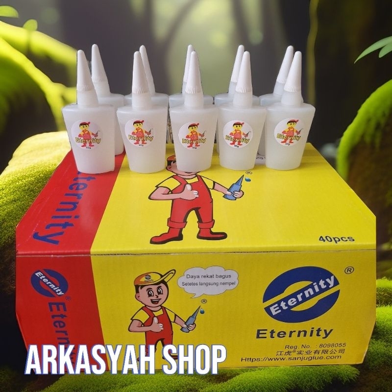 LEM ALTEKO ETERNITY CAP TOPI 10 PCS (LEM SETAN LEM SERBAGUNA LEM KOREA LEM SUPER KUAT)